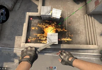 Ретейк с гранатами в CS:GO
