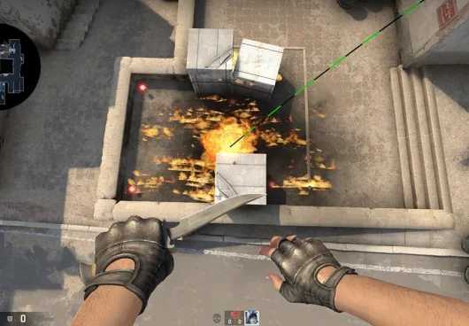 Ретейк с гранатами в CS:GO