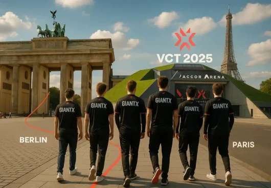 От Берлина до Парижа: путь Valorant VCT 2025 и команда GIANTX